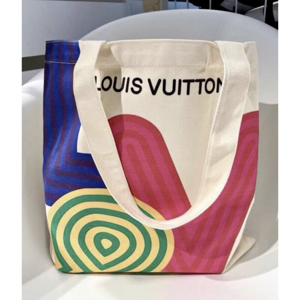 L.V. LIMITED EDITION TOTE BAG...NEW IN PLASTIC !
